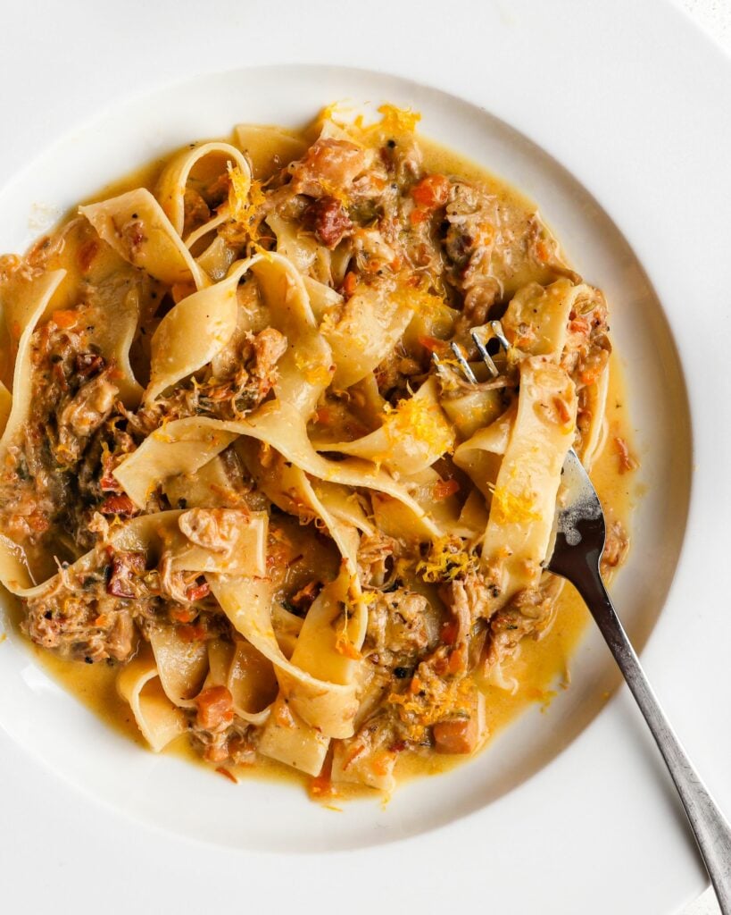 Homemade Pappardelle Pasta Recipe - A Beautiful Plate