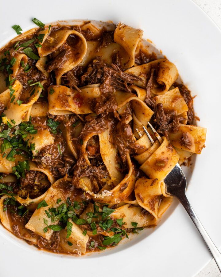 Easy Ragu Bianco (delicious white bolognese sauce) - The Burnt Butter Table