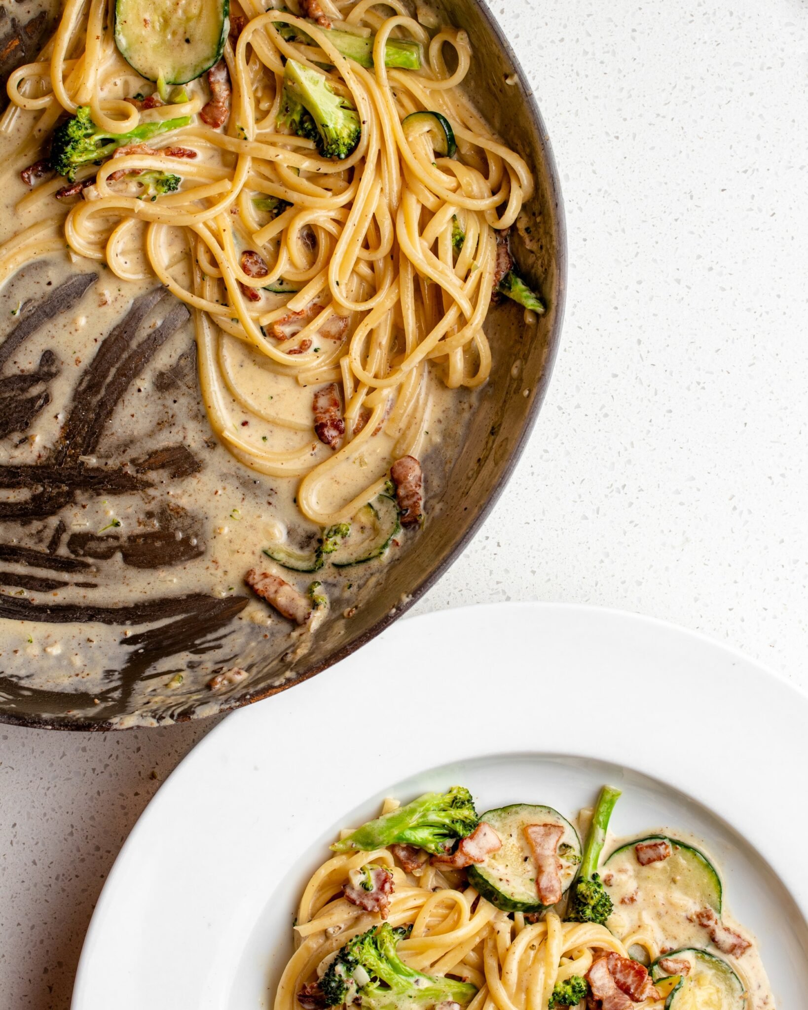 Creamy Bacon Pasta Sauce The Burnt Butter Table