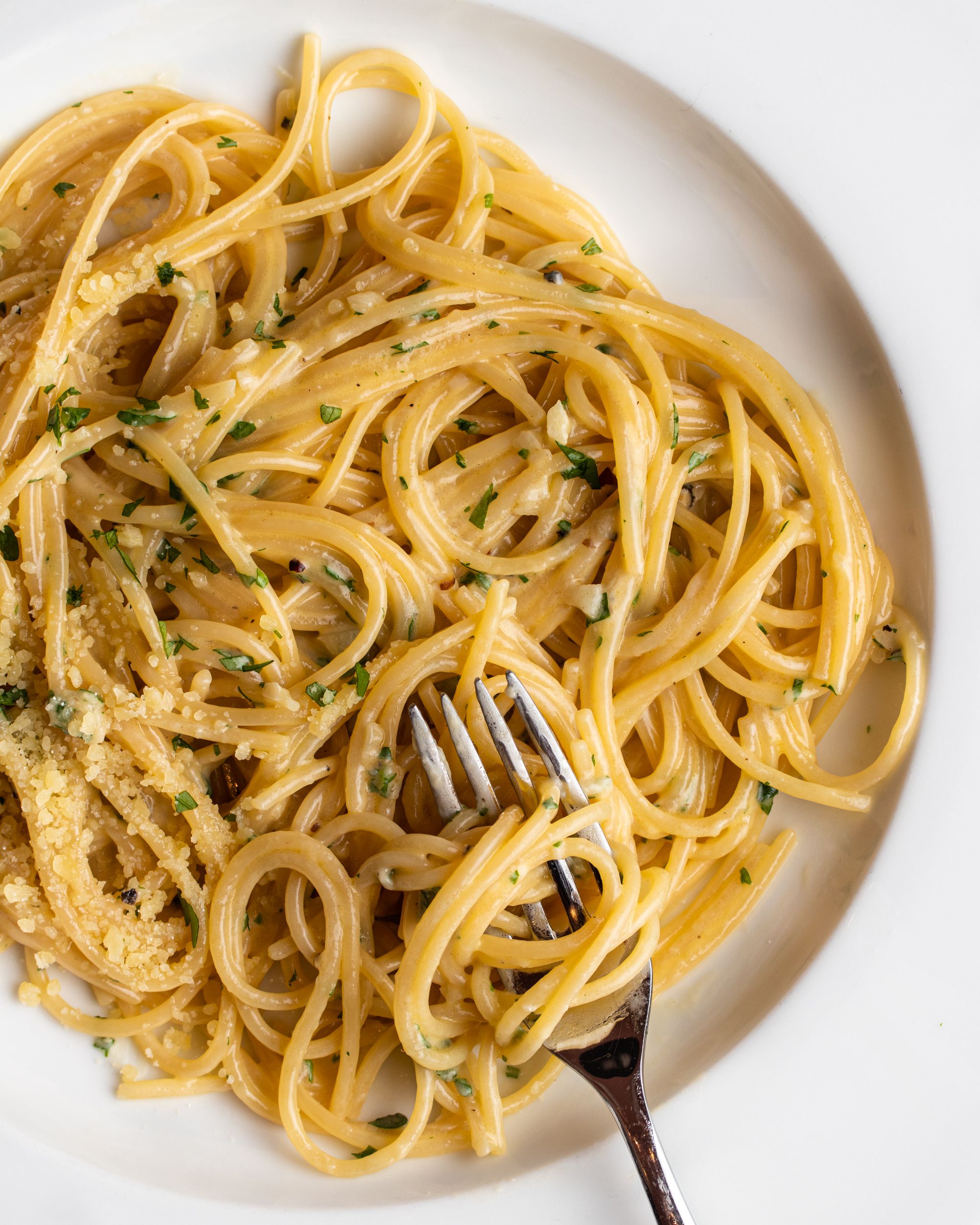 Easy anchovy butter pasta The Burnt Butter Table