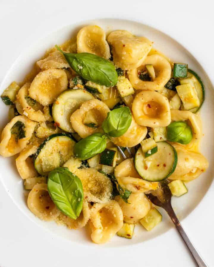 Quick Zucchini Butter Pasta The Burnt Butter Table