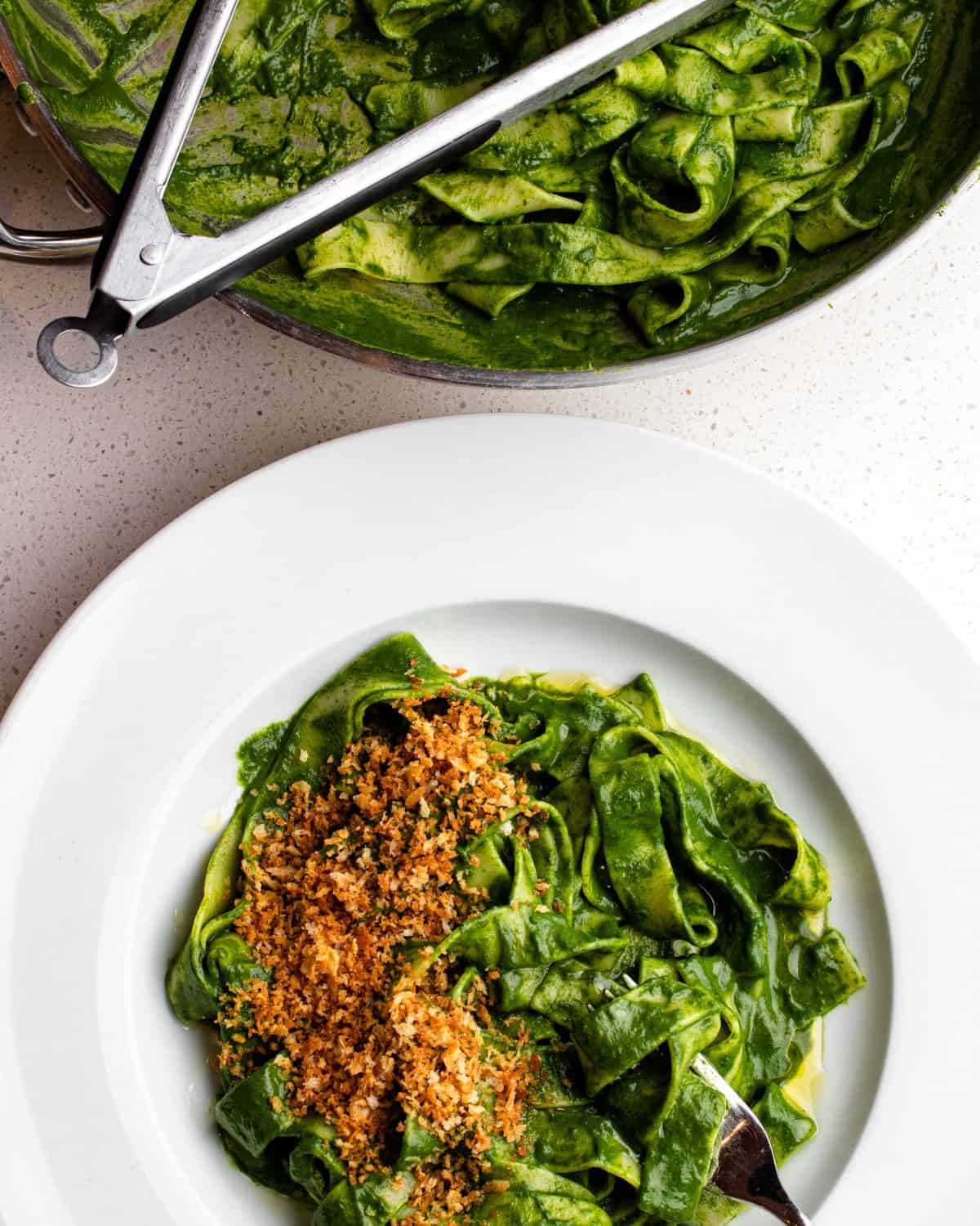 Delicious Spinach Pasta Sauce The Burnt Butter Table