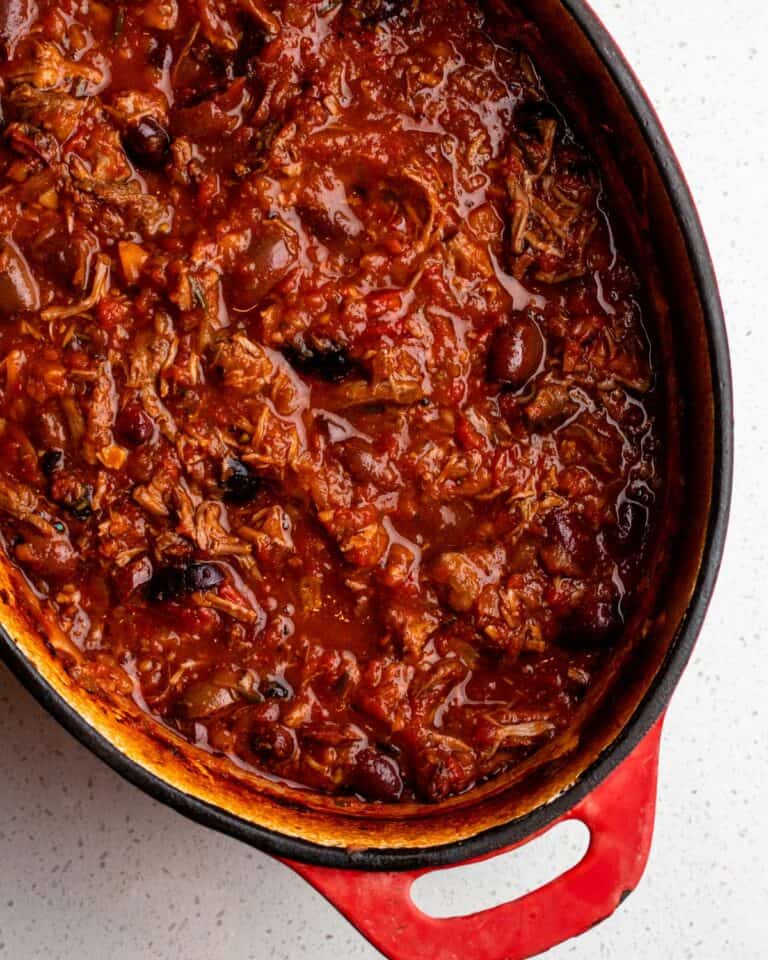 Slow Cooked Lamb Ragu - The Burnt Butter Table