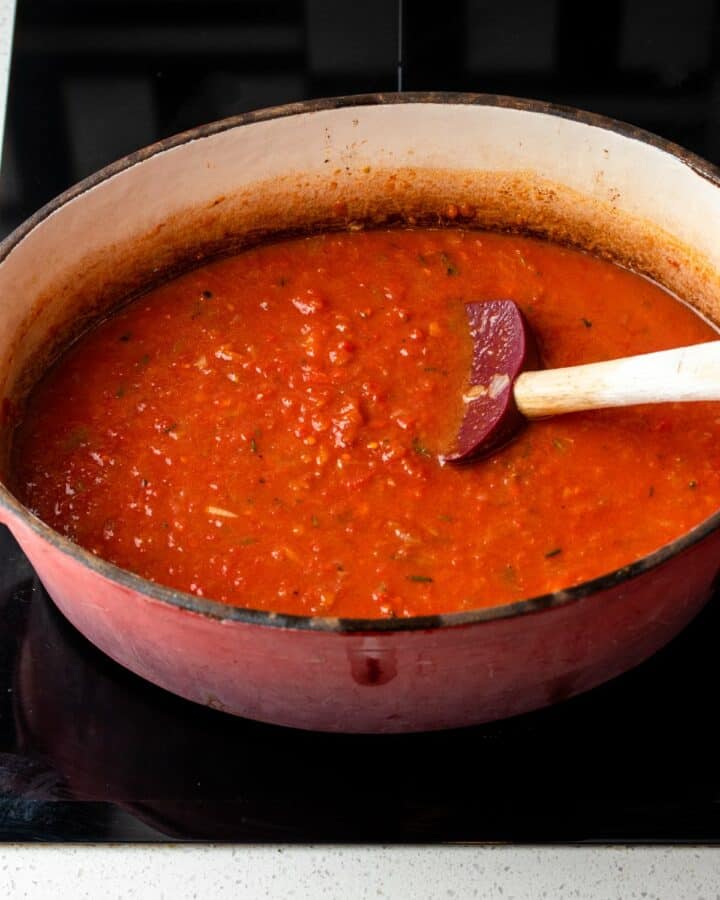 Simmer Ragu Slow Cooked Lamb Ragu - The Burnt Butter Table