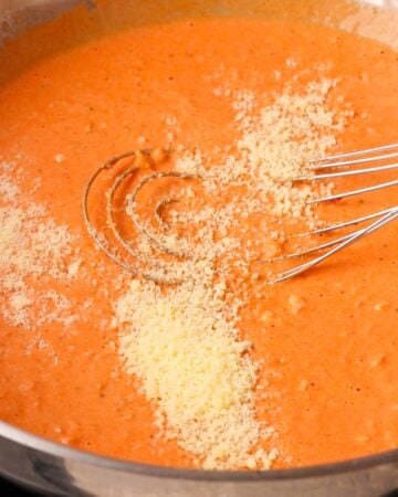 Creamy Tomato Pasta Sauce (easy and delicious!) - The Burnt Butter Table