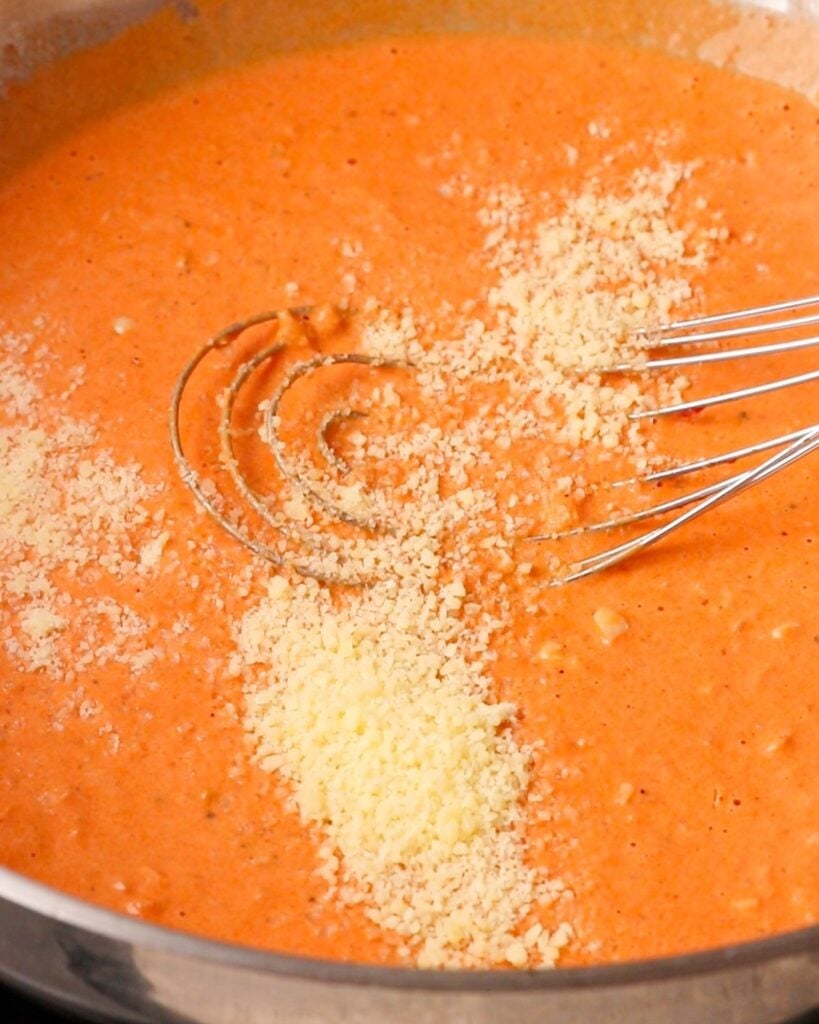 Creamy Tomato Pasta Sauce (easy and delicious!) - The Burnt Butter Table