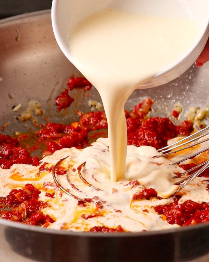 Creamy Tomato Pasta Sauce (easy and delicious!) - The Burnt Butter Table