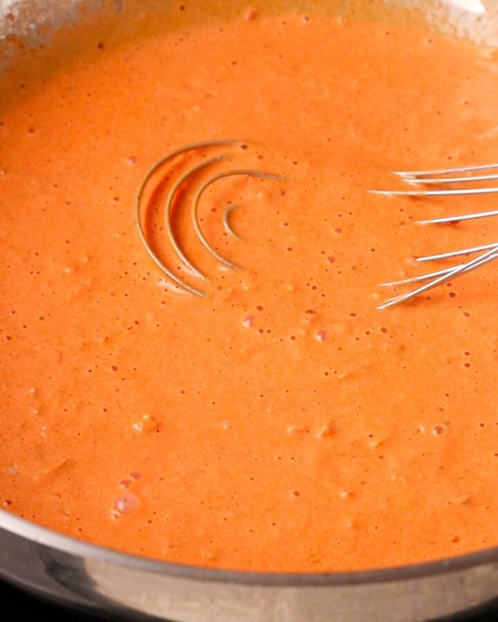 Creamy Tomato Pasta Sauce (easy and delicious!) - The Burnt Butter Table