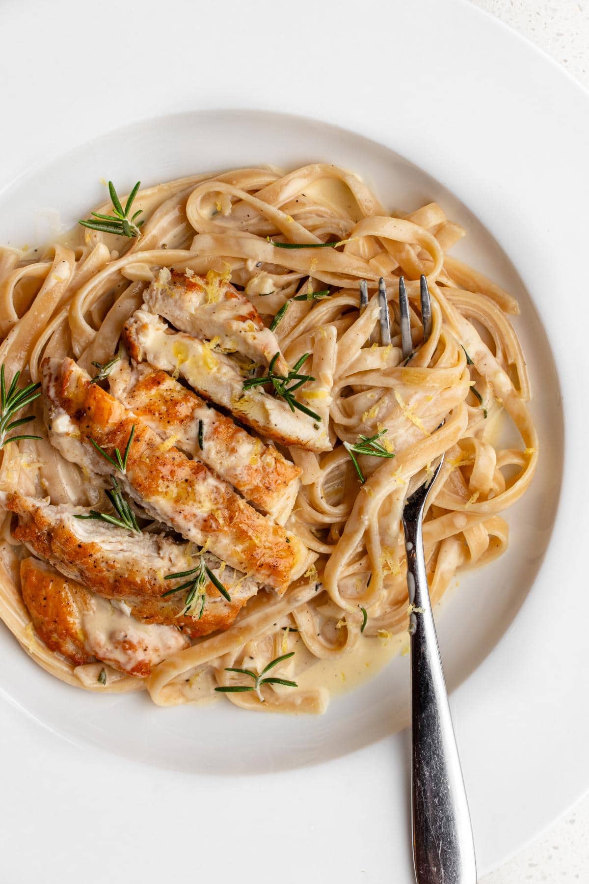 White Pasta Sauce Creamy Garlic Parmesan The Burnt Butter Table